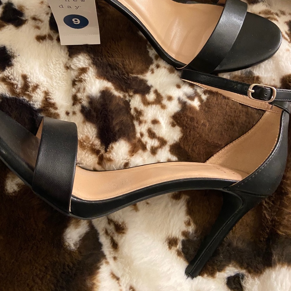 Black heels